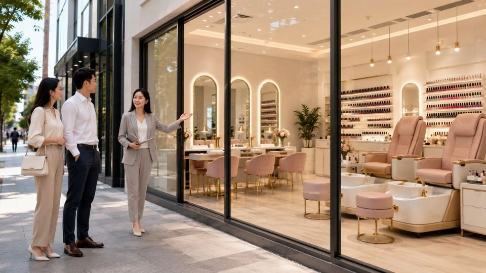 Sang nhượng nhà hàng / cửa hàng / Nail